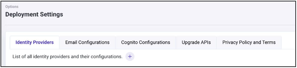 Identity Providers