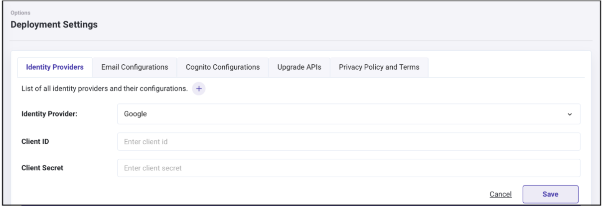 Configuring Client