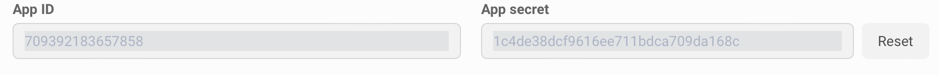 App Client ID