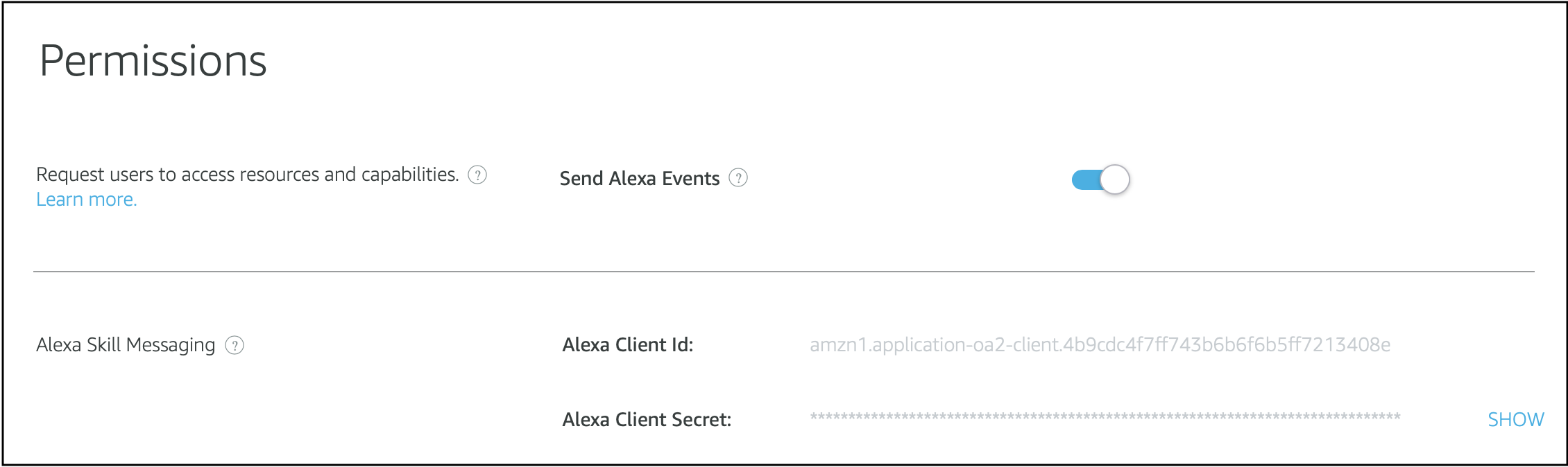 Alexa App Client