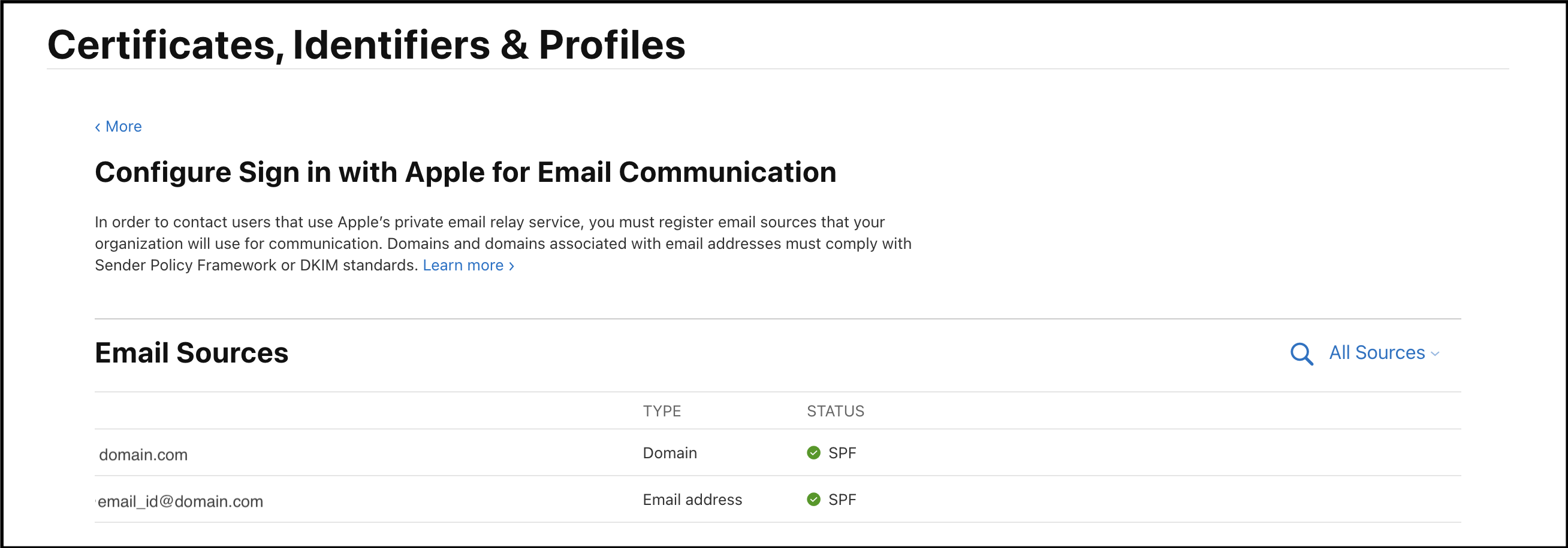 Private Relay Email/Domain Added 