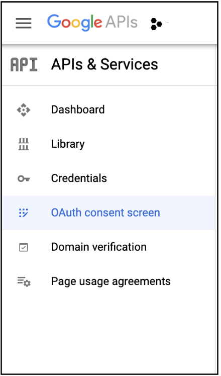 Google API Console 