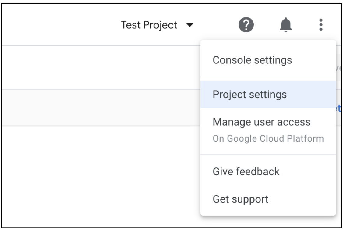 GVA Project Settings