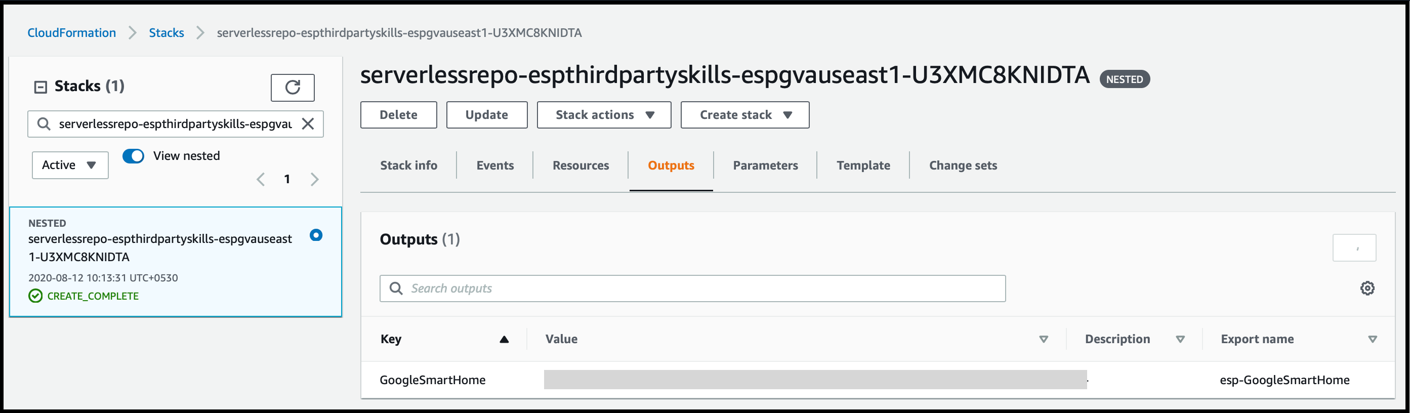 GVA handler Endpoint CFN